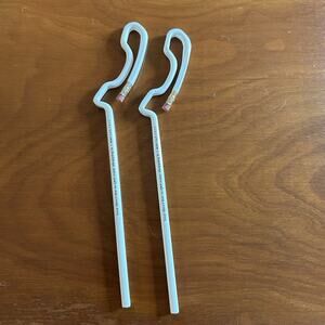 Vintage QVC Advertising Pencils Phone Shaped Unused White Office Supply